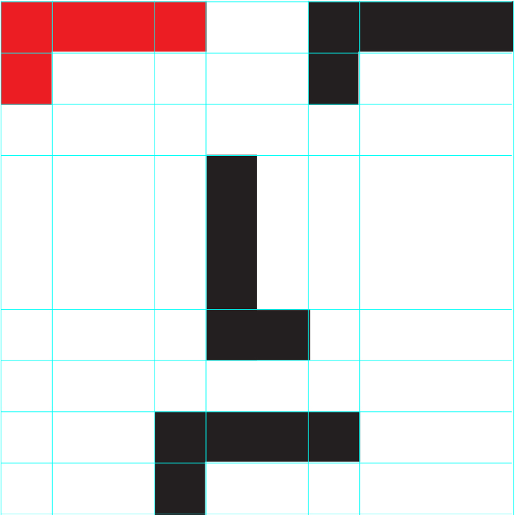 Logo construction grid