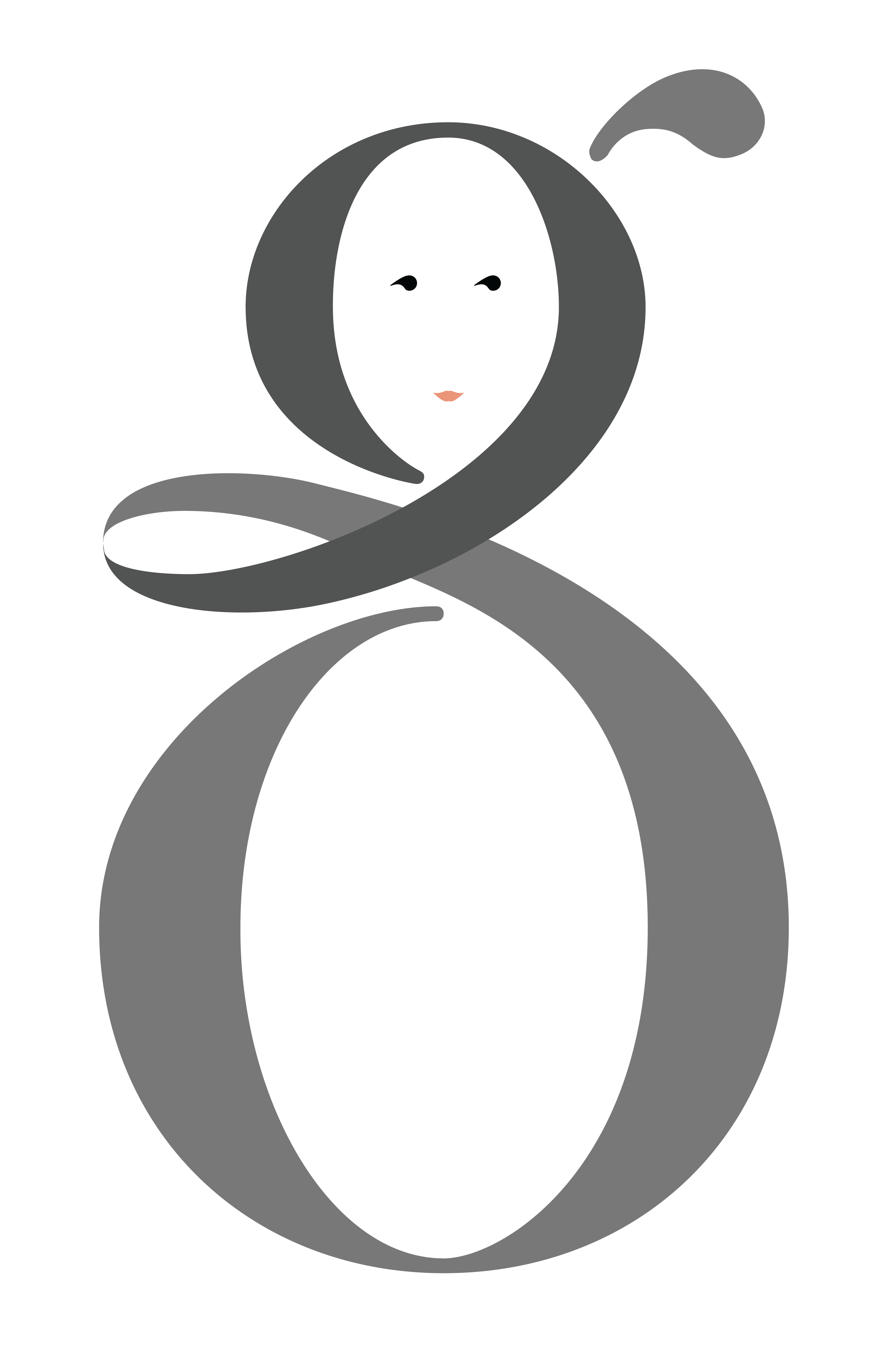 Lady G Grayscale Version